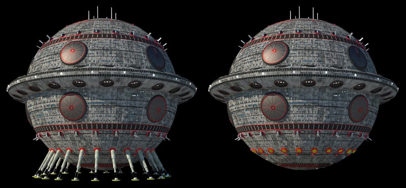 Science Fiction Spaceship